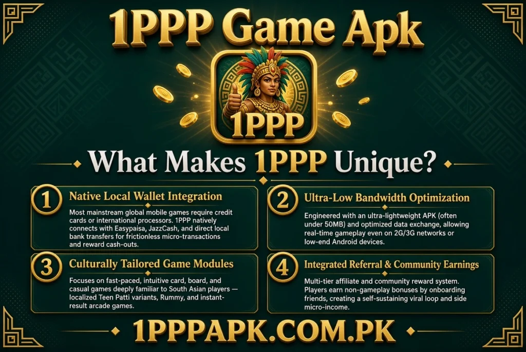 What Makes 1PPP Unique?